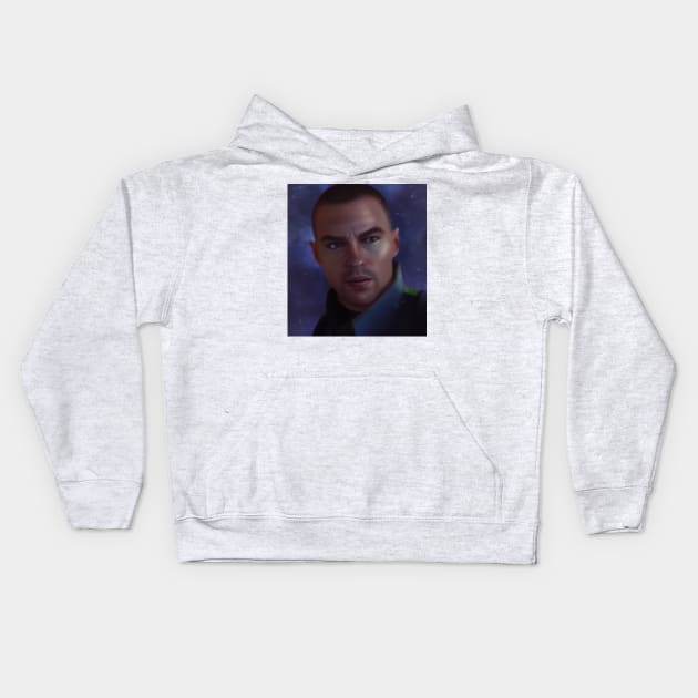 Markus Kids Hoodie by Purplehate